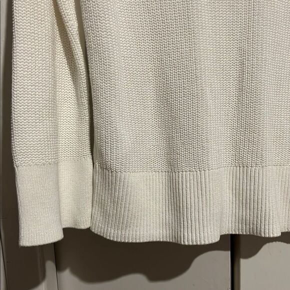 J.Crew Elegant White Knit Sweater XS - Picture 3 of 11